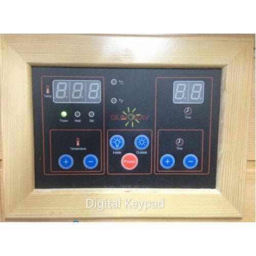 Sunray Cordova 2-Person Indoor Infrared Sauna