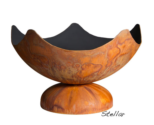 Artisan Fire Bowls "Stellar" Artisan Fire Bowl (Made In USA) 30 / Patina Finish Ohio Flame