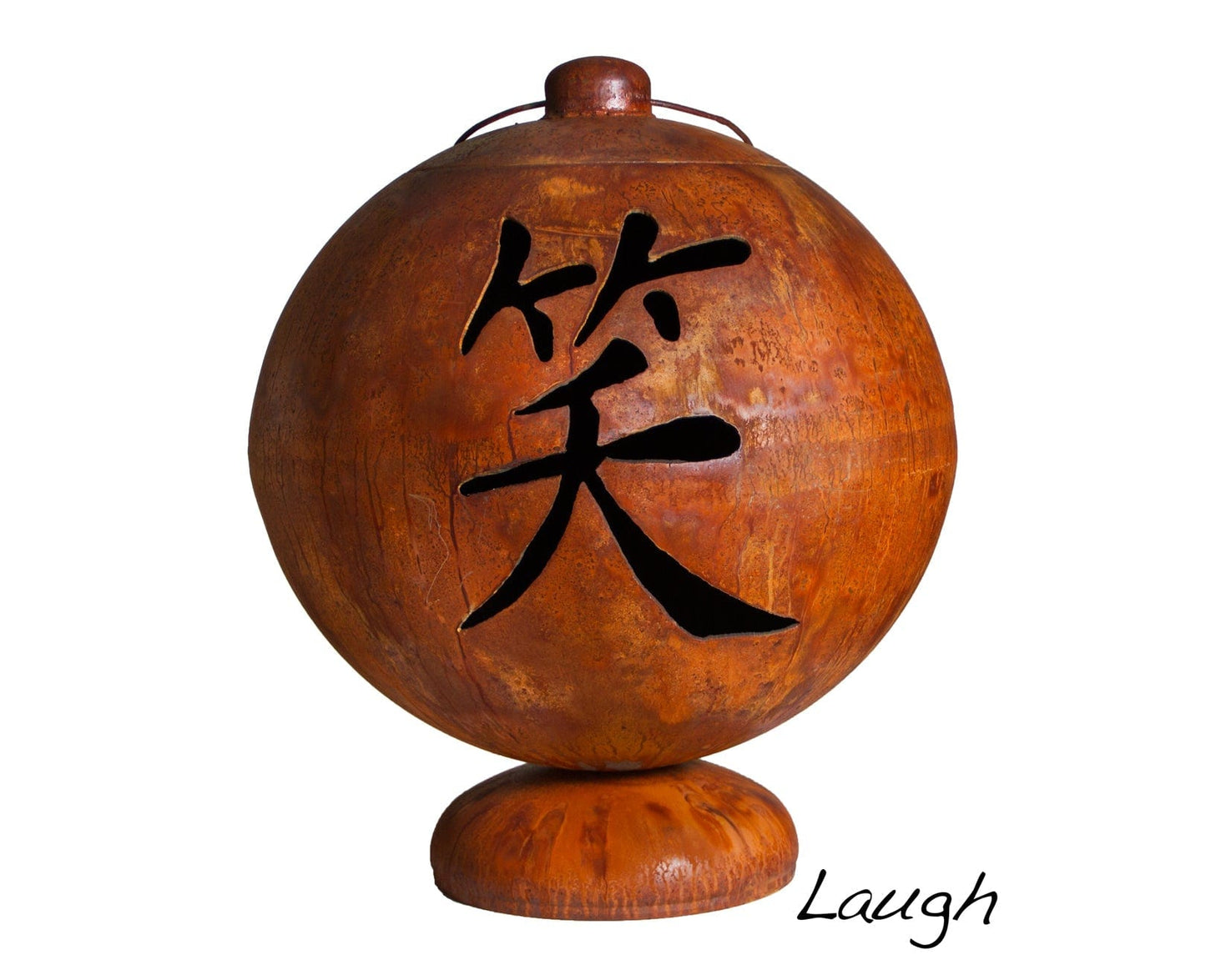 Fire Globes® Fire Globes® “Live, Laugh, Love" Fire Pit (Made In USA) Ohio Flame