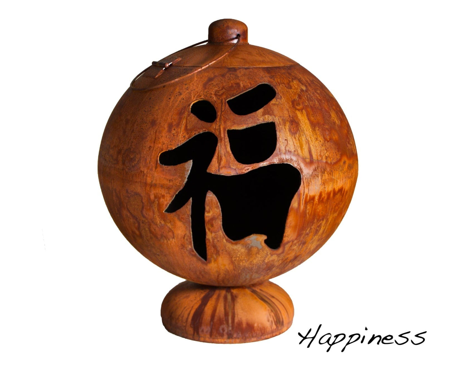 Fire Globes® Ohio Flame Fire Globes® “Peace, Happiness, Tranquility” Fire Pit Ohio Flame