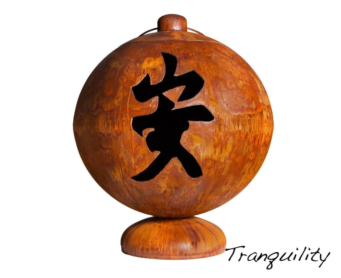 Fire Globes® Ohio Flame Fire Globes® “Peace, Happiness, Tranquility” Fire Pit Ohio Flame