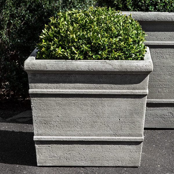 Campania International Marin Square Planter, Small - P-737