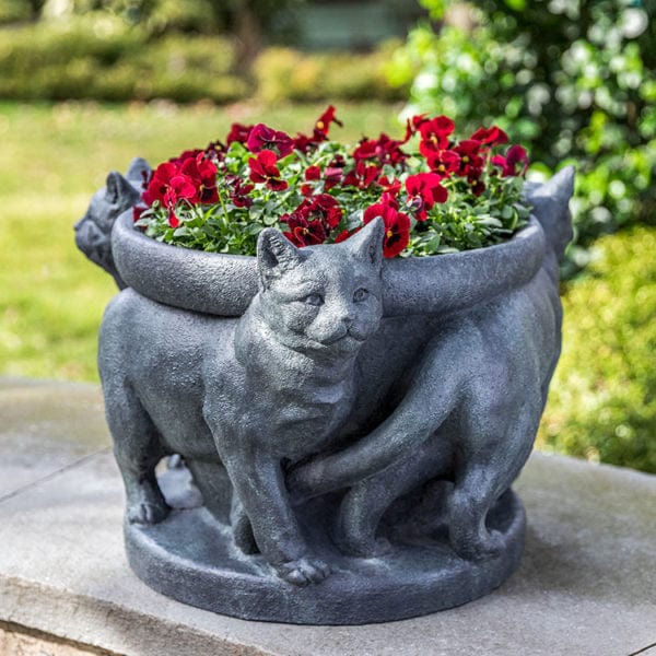 Campania International 3 Cats Planter - P-859