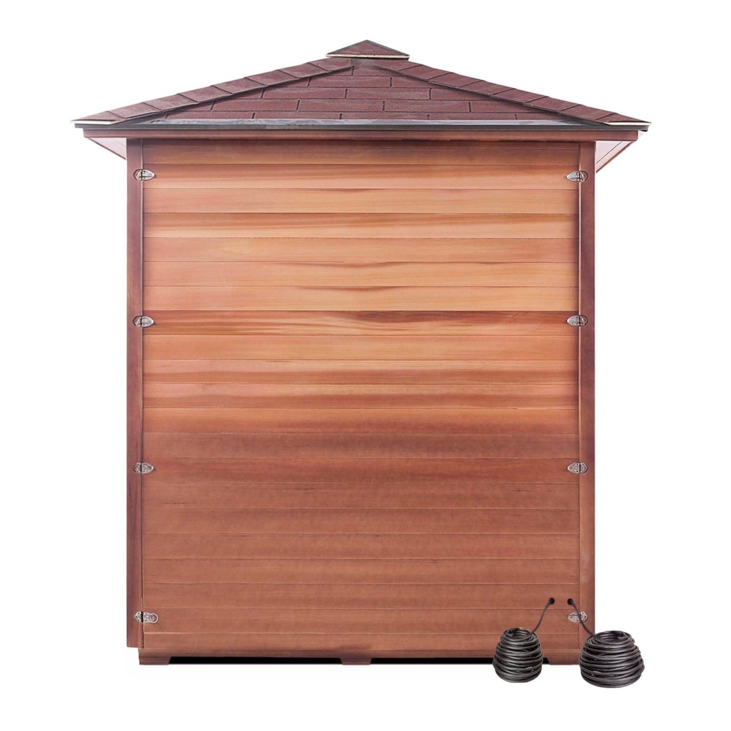 Enlighten Infrared/Traditional Sauna SAPPHIRE - 4 Peak - 4 Person Outdoor Sauna