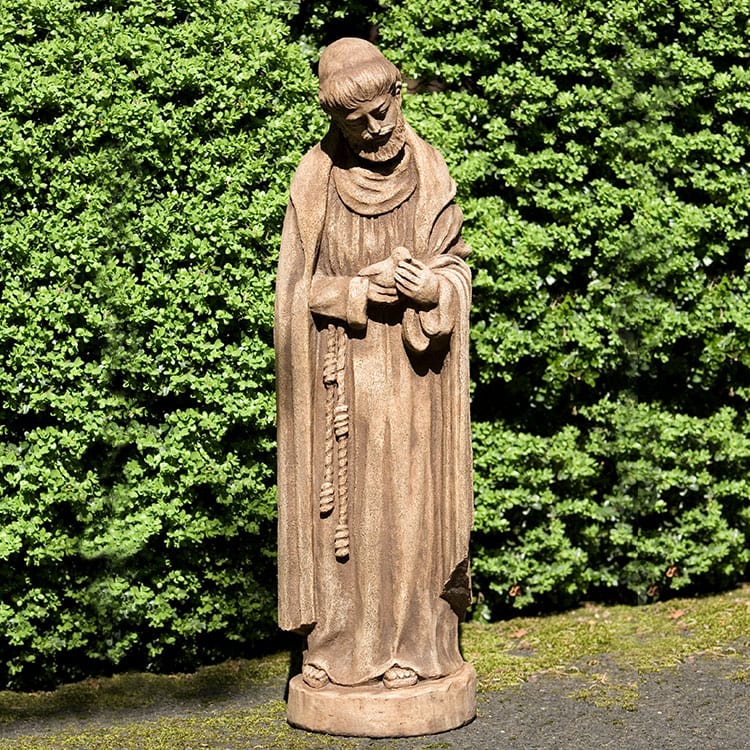 Campania International St Francis with Baby Bird - R-101