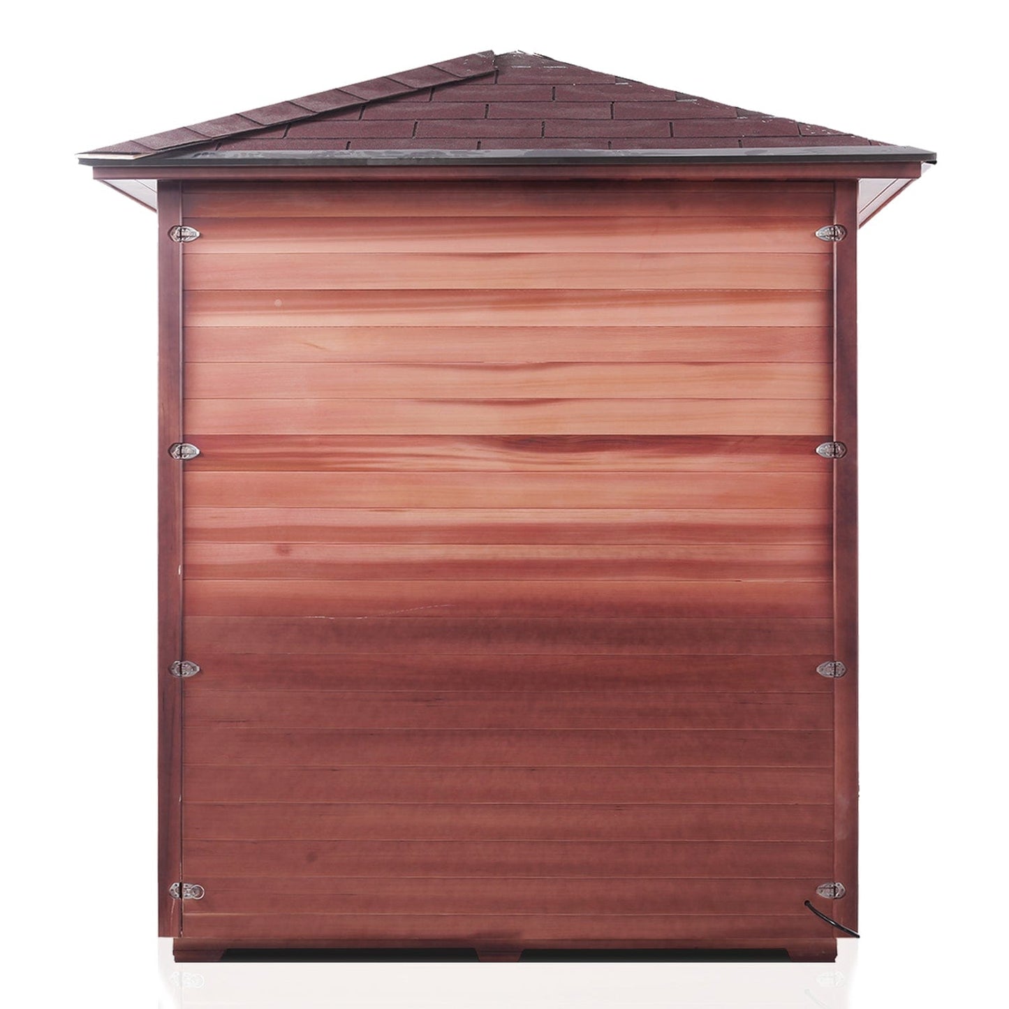 Enlighten Full Spectrum Infrared Sauna RUSTIC - 4 Peak - 4 Person Outdoor Sauna