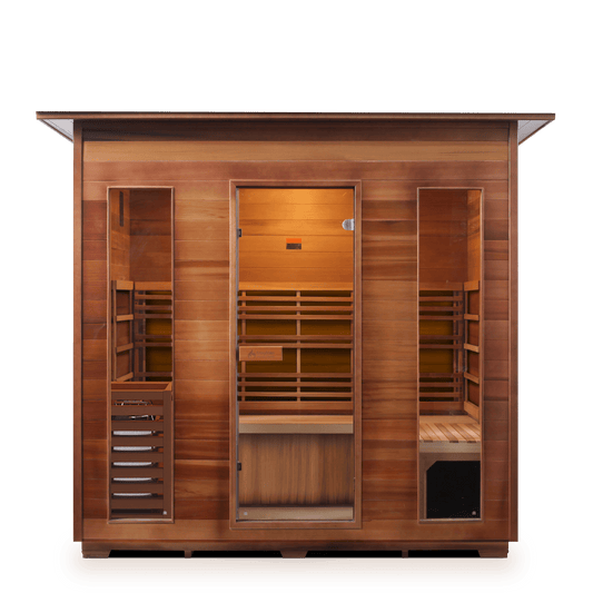 Enlighten Dry Traditional Sauna SunRise - 5 Indoor - 5 Person Indoor Sauna