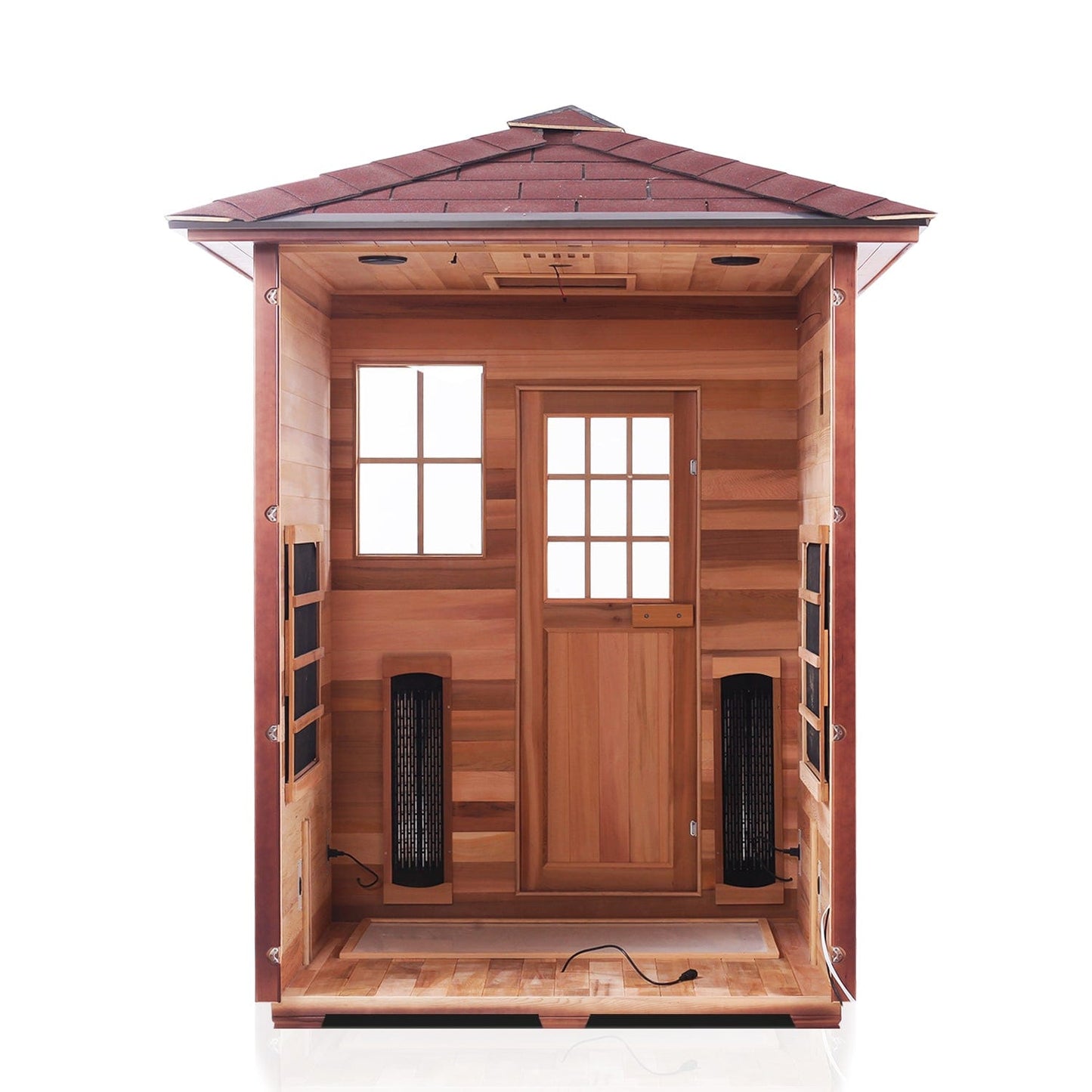 Enlighten Full Spectrum Infrared Sauna SIERRA - 3 Peak - 3 Person Outdoor Sauna