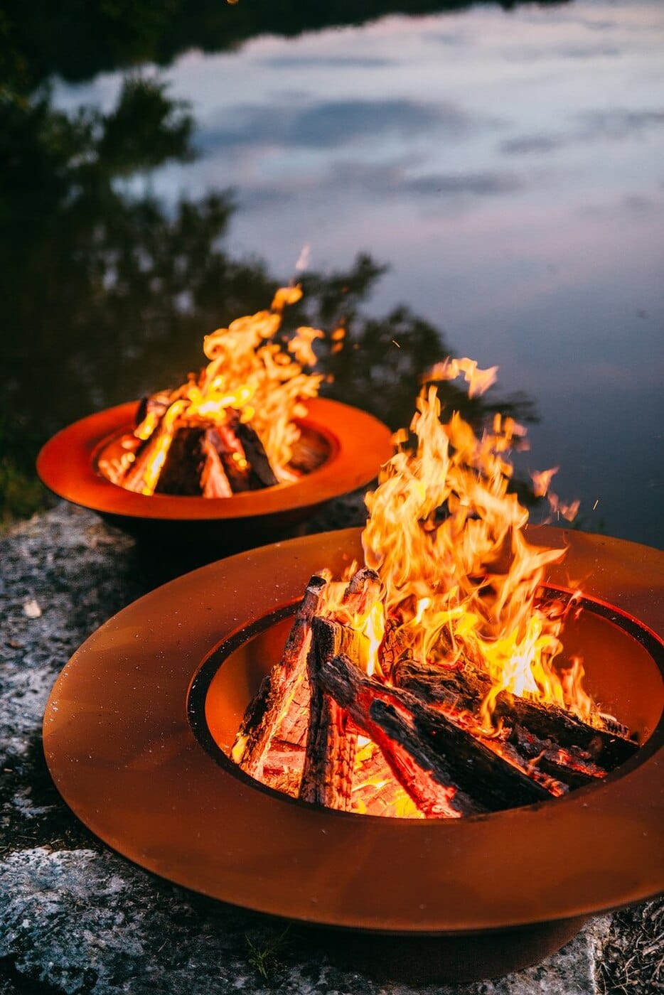 Fire Pit Art - Magnum w/lid