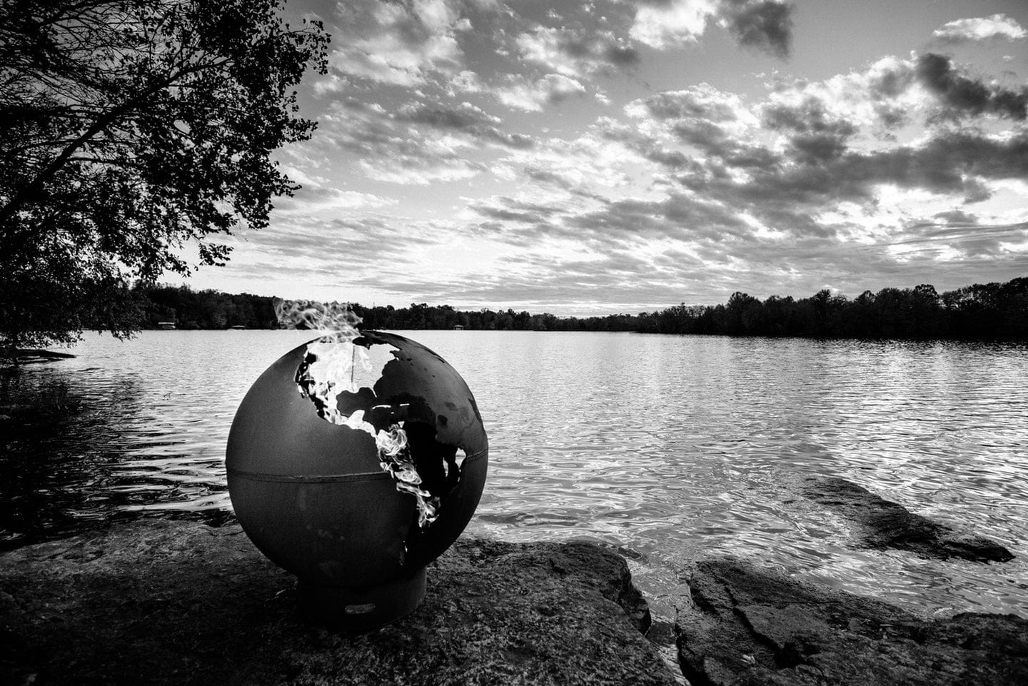 Fire Pit Art - Third Rock