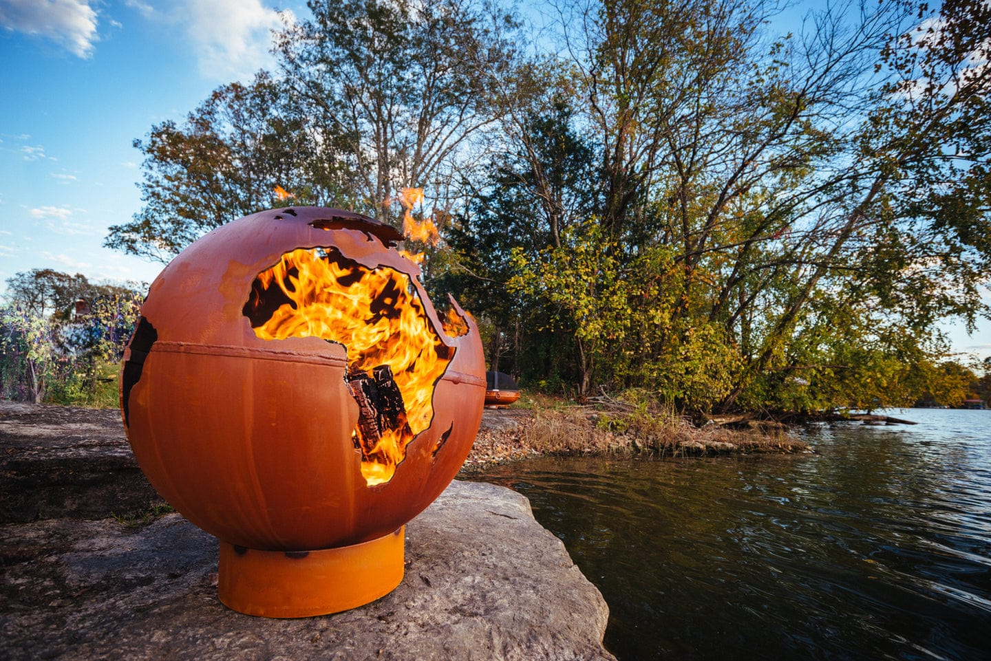 Fire Pit Art - Third Rock
