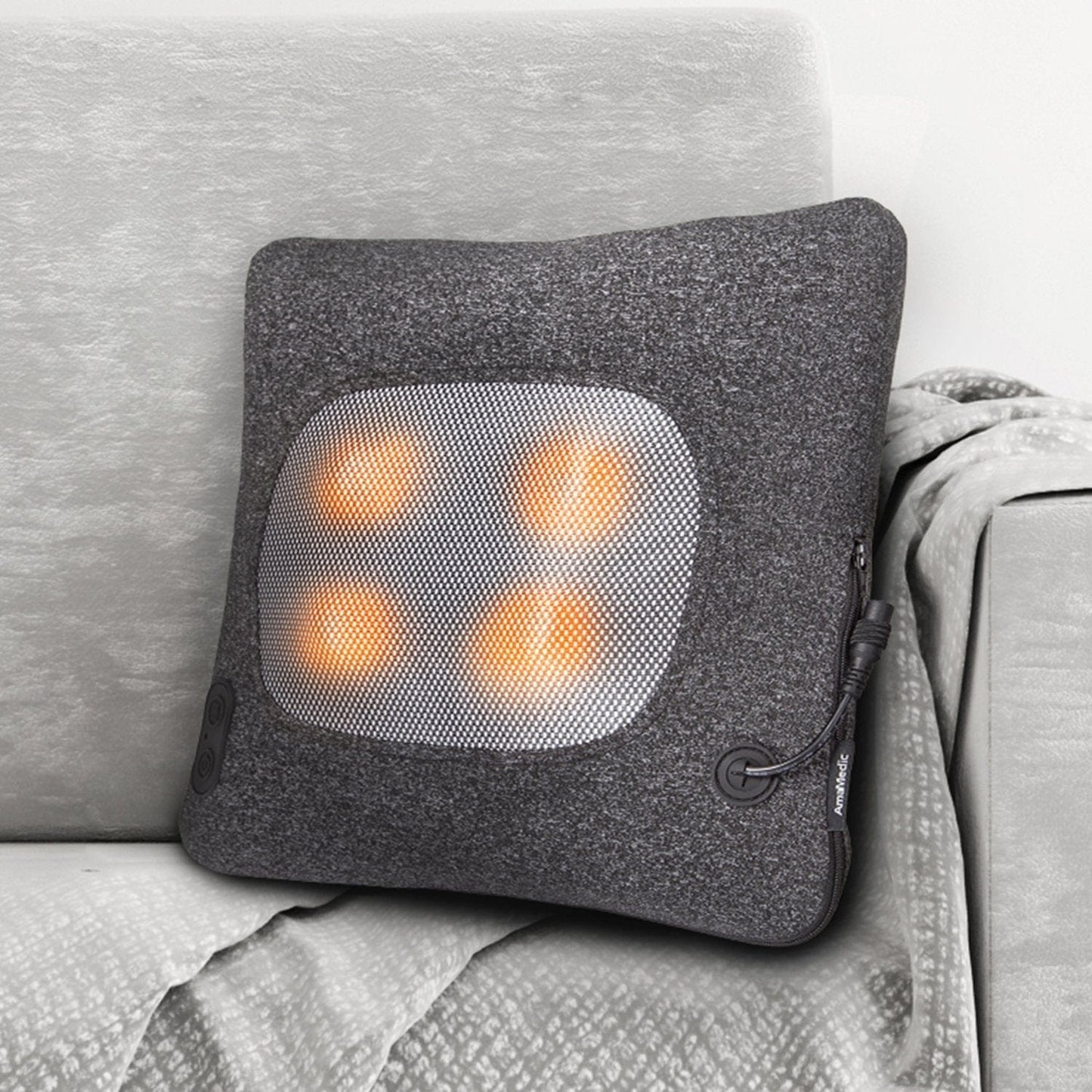Amamedic AM-61 Shiatsu Massage Cushion titan-chair