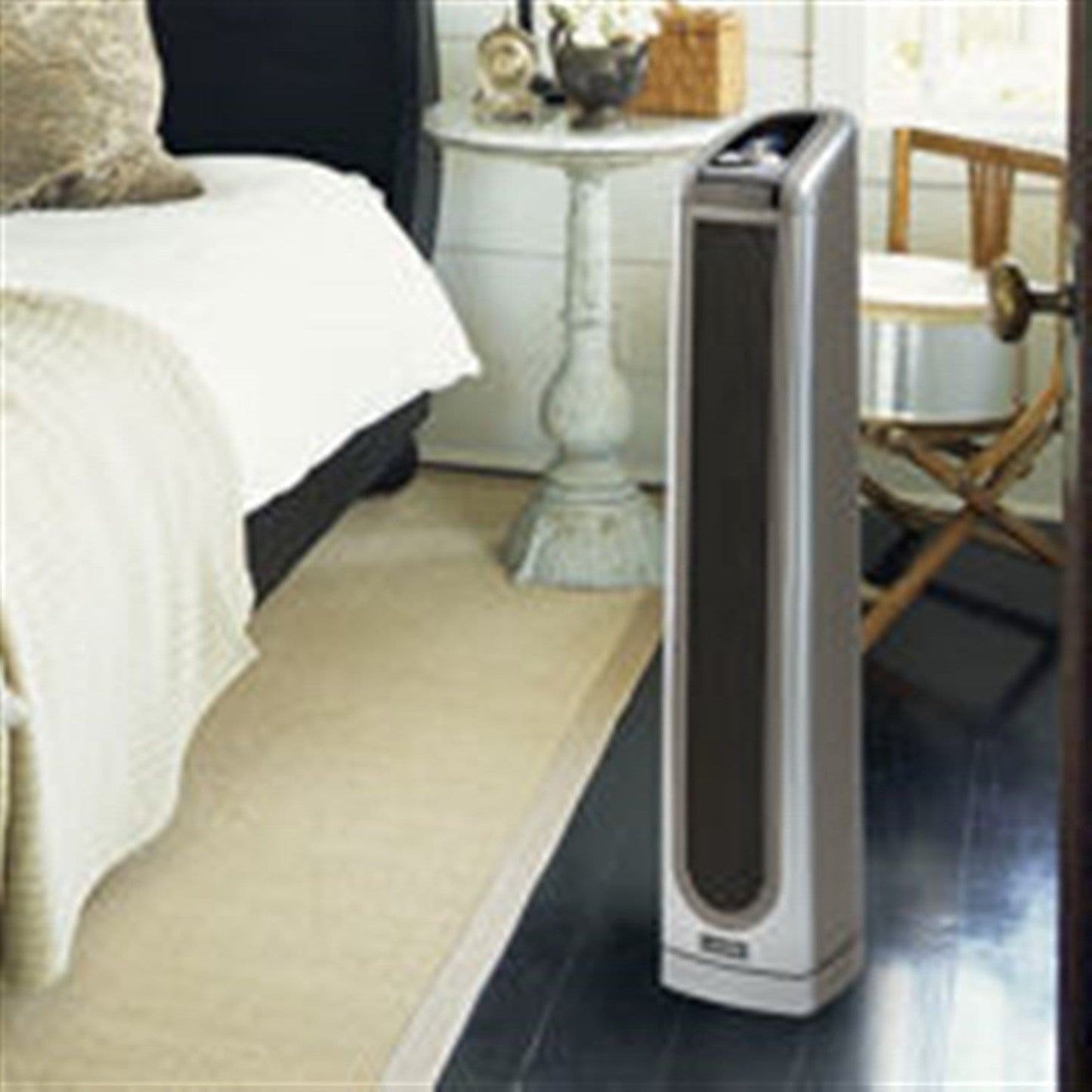 Heater Lasko/5588 Electronic Ceramic Tower Heater with Logic Center Remote - GRAY Lasko