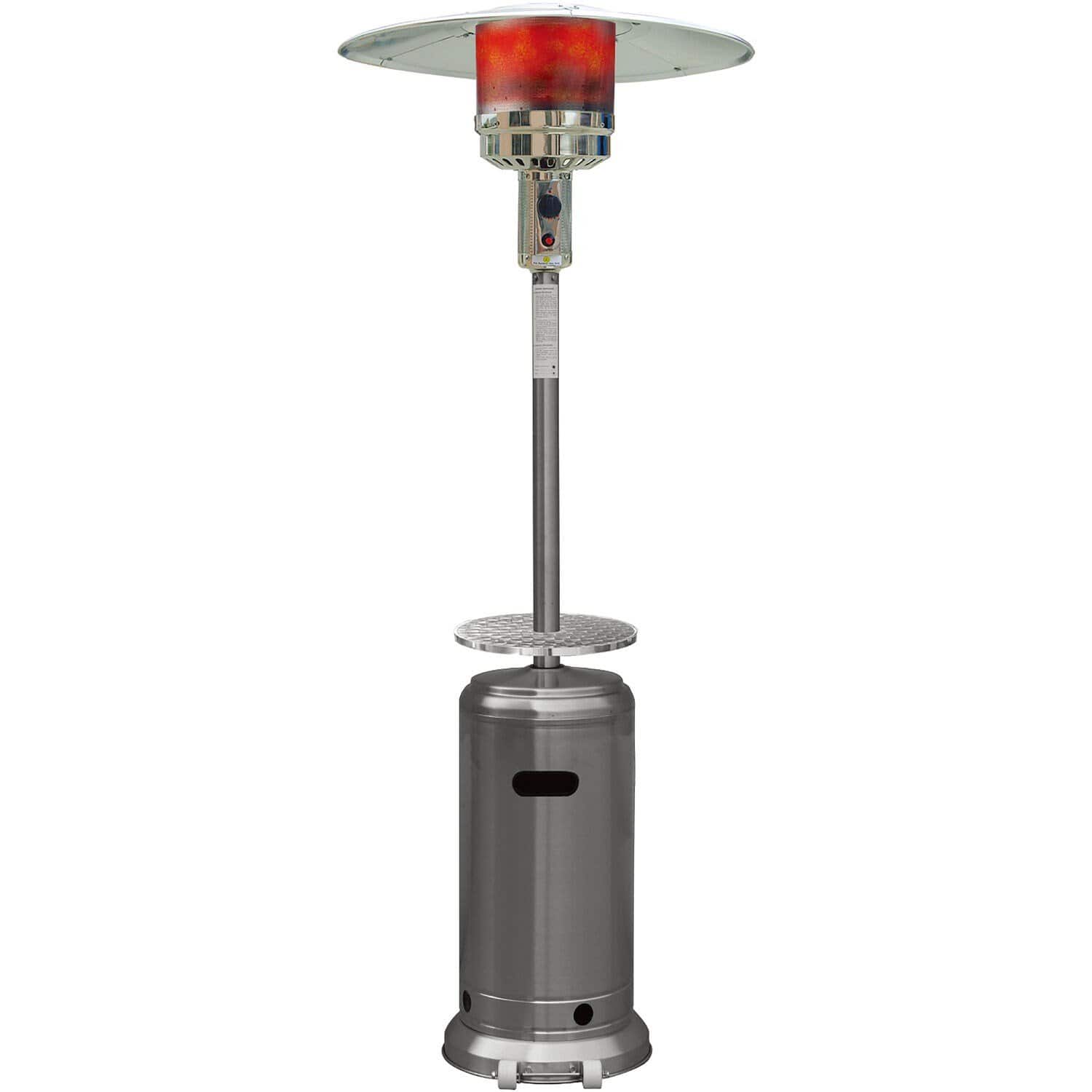 hanover steel umbrella patio heater 7-Ft. 41,000 BTU Propane in Bronze/Stainless Steel Patio, Lawn & Garden Enhance your patio SUNHEAT Umbrella Portable Propane Patio