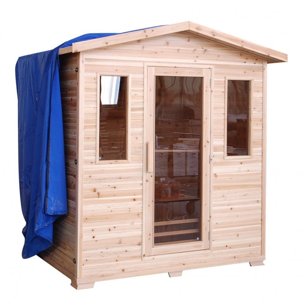 Sunray Cayenne 4-Person Outdoor Infrared Sauna