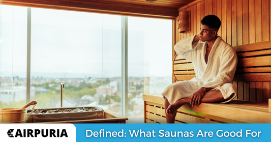 A person who knows what saunas are good for, and has had a life changing experience.