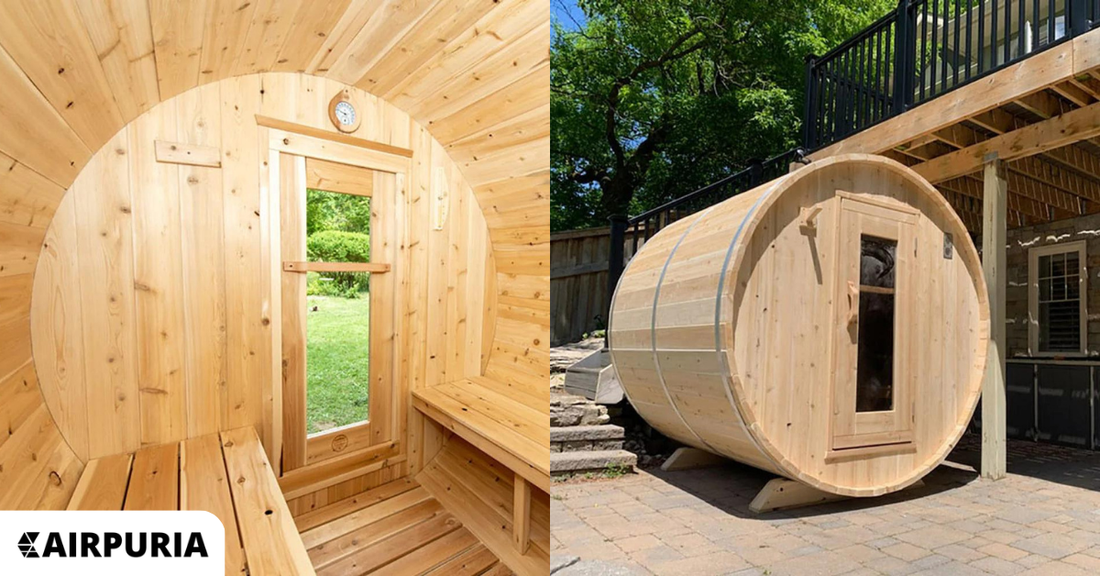 Image of different places to own outdoor saunas from Airpuria.