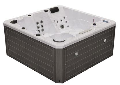 Luxury Spas Galley 5-person Hot Tub (WS-008) - Cloud Gray