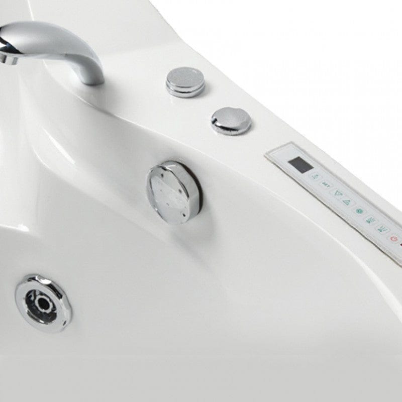 Mesa BT-084 60" Corner Air/Whirlpool Combination Bathtub