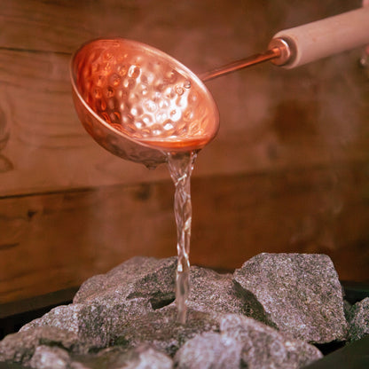 Copper Bucket & Ladle Set