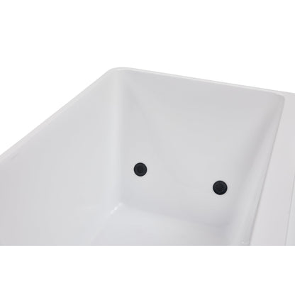 Luxury Spas Cold Plunge I Pro Therapy Tub - White