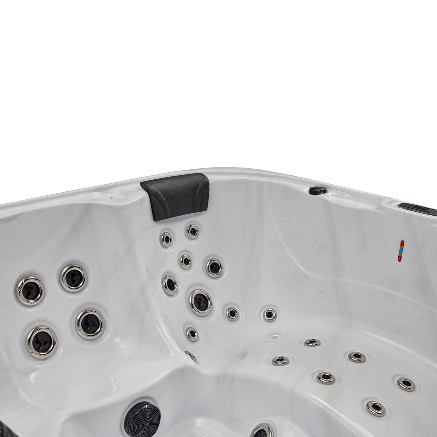 Luxury Spas Victoria 6-person Hot Tub (WS-693 CG) - Cloud Gray