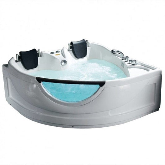 Mesa BT-150150 60" Corner Air/Whirlpool Combination Bathtub