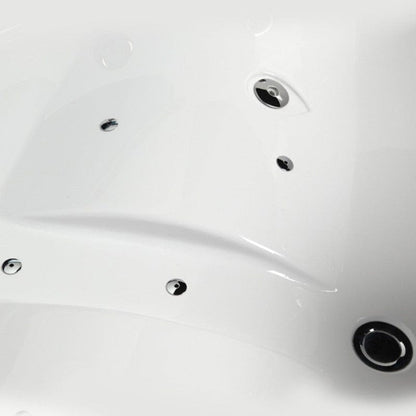 Mesa BT-150150 60" Corner Air/Whirlpool Combination Bathtub