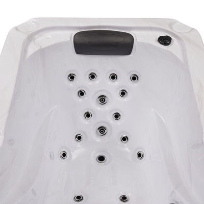 Luxury Spas Solo 1-Person Hot Tub (WS-599) - Cloud Gray