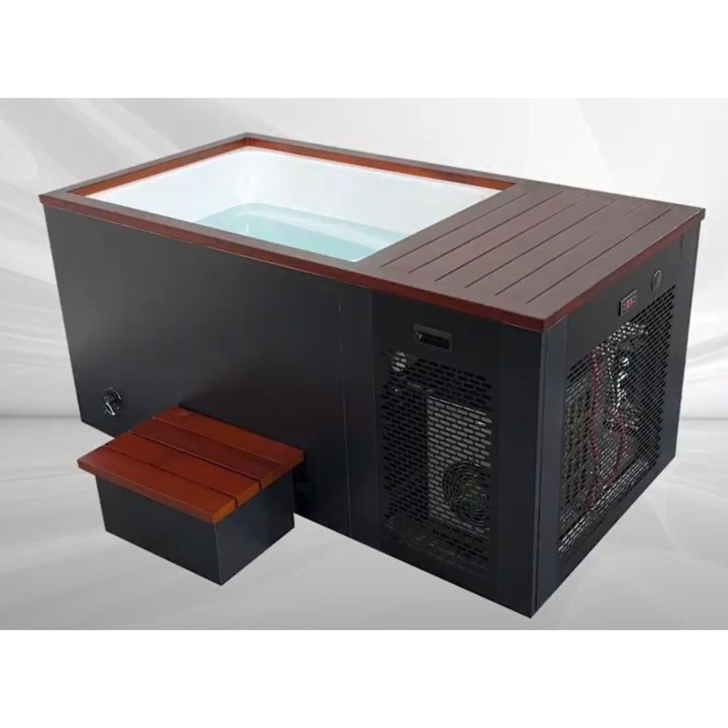 Luxury Spas 1 Person Cold Plunge Platinum - Black