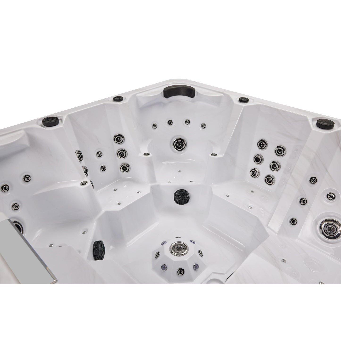 Luxury Spas Galley 5-person Hot Tub (WS-008) - Cloud Gray