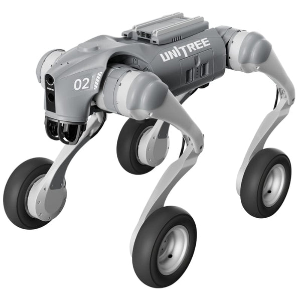 Unitree Go2-W AI Quadruped Robot Dog with Wheels – Airpuria