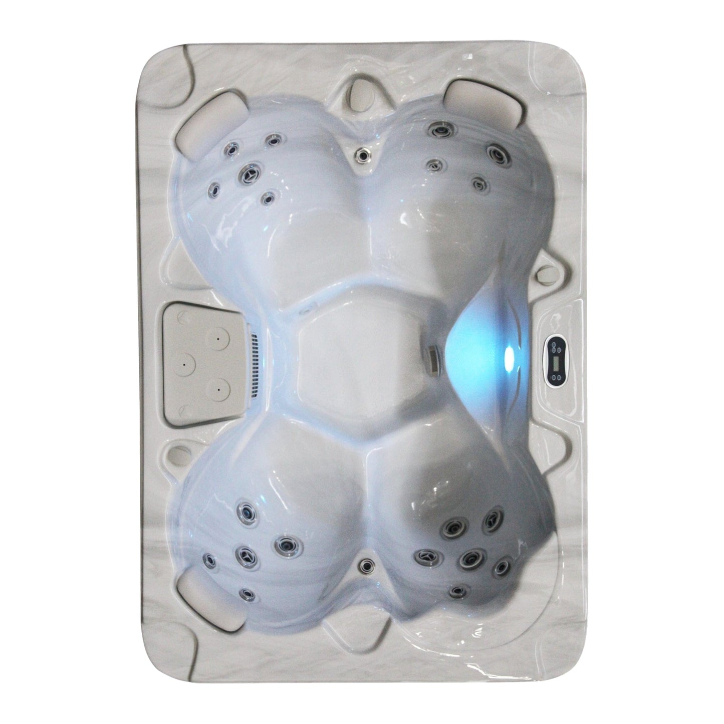 Luxury Spas Tahoe 4-Person Hybrid Plug N Play Hot Tub (TP1521)