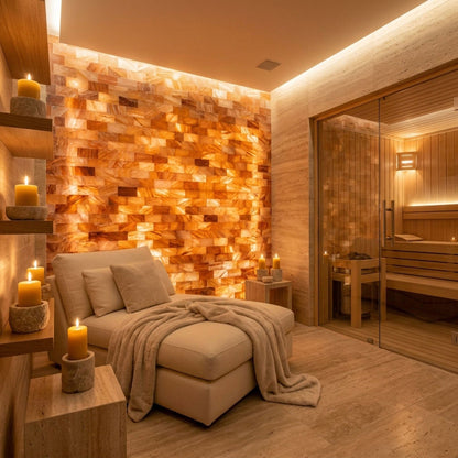 Himalayan Salt Bricks 8x4x1 – 500 Pack for Salt Wall Projects