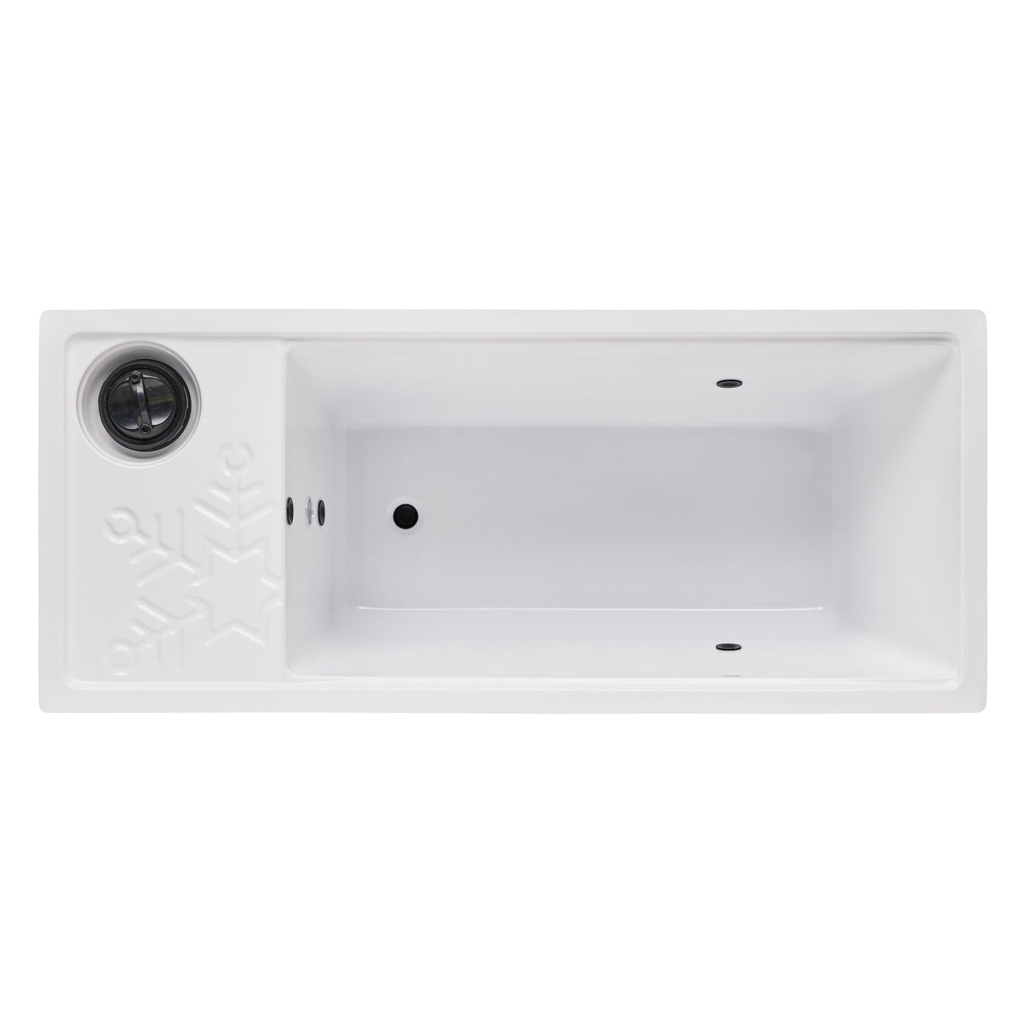 Luxury Spas 1 Person Cold Plunge All in - White