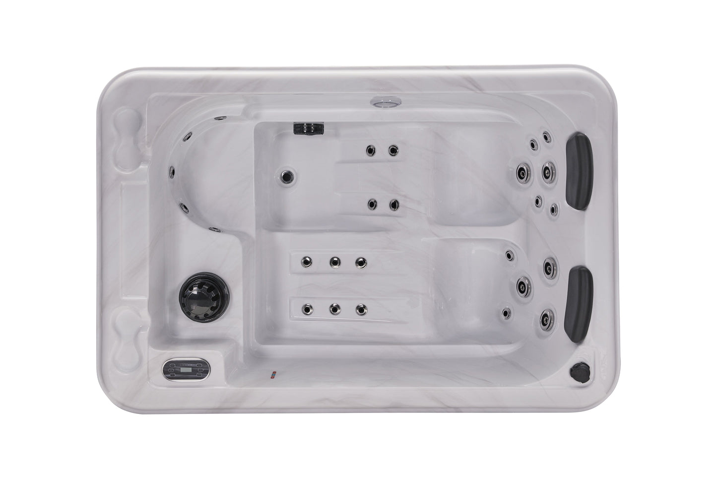 Riley 3-person Hot Tub (WS-291-CG) - Cloud Gray