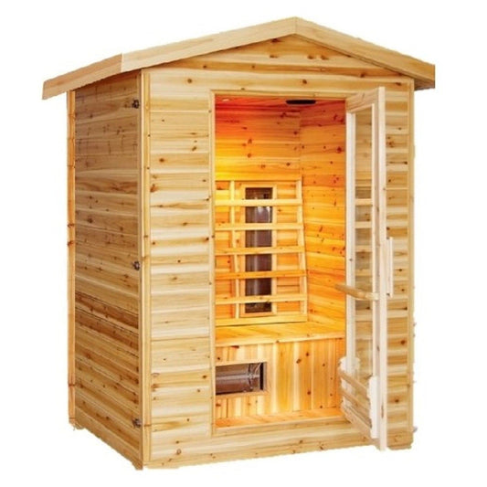 Sunray Burlington 2-Person Outdoor Infrared Sauna