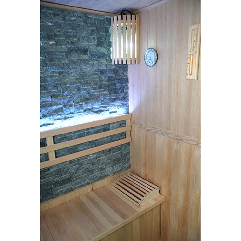 Sunray Westlake 3-Person Indoor Traditional Sauna with 6kW Harvia Heater