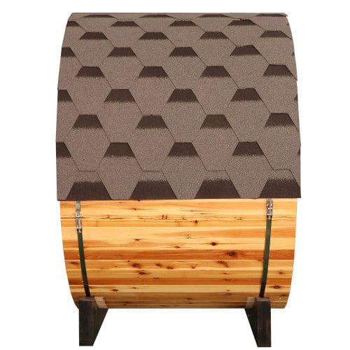Sunray Solace 2-Person Traditional Barrel Sauna