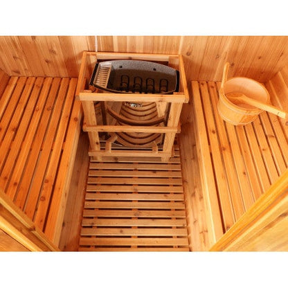 Sunray Aurora 2-4 Person Traditional Barrel Sauna