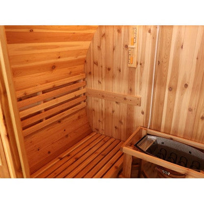 Sunray Solace 2-Person Traditional Barrel Sauna