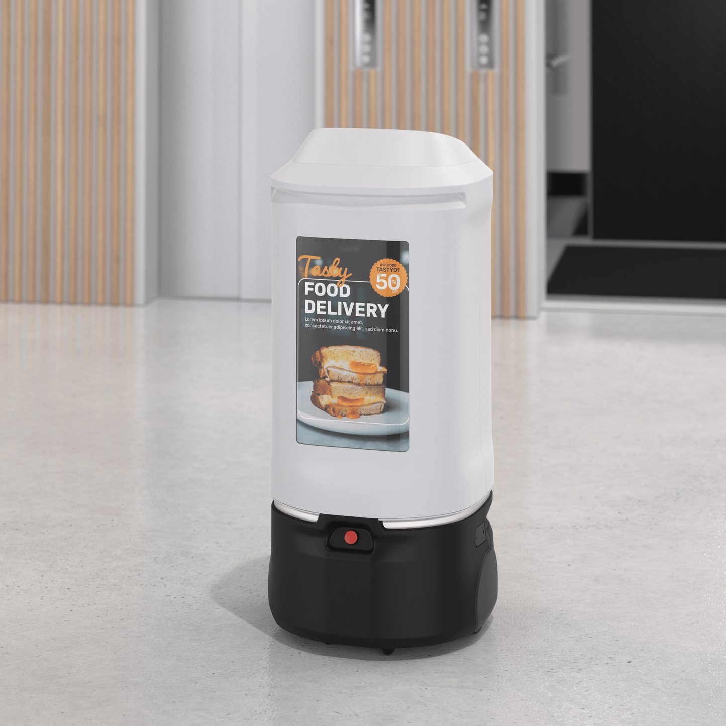 Servi Lift - The Hotel Robot