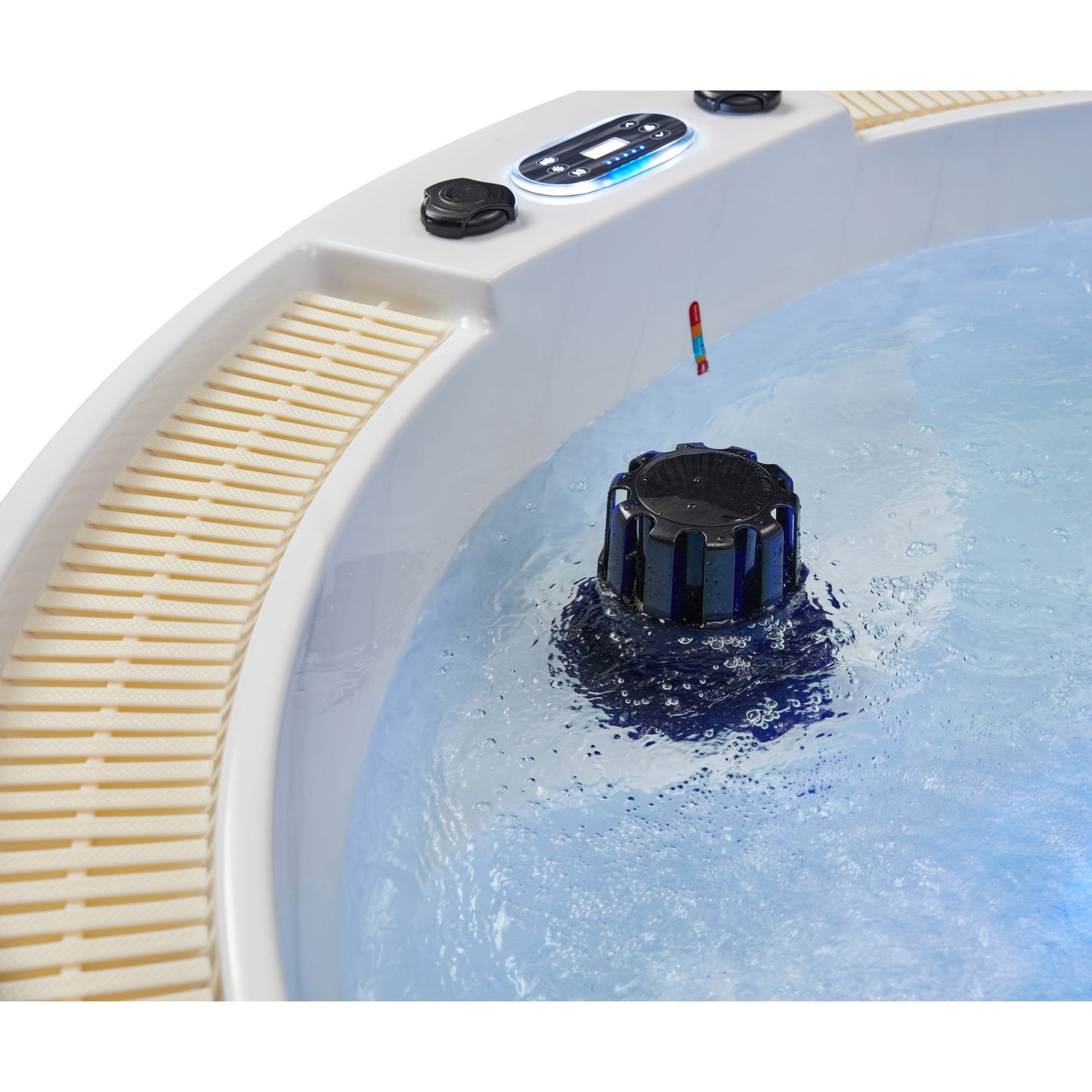 Luxury Spas Oscar 6 Person Hot Tub (WS-007 CG) - Cloud Gray