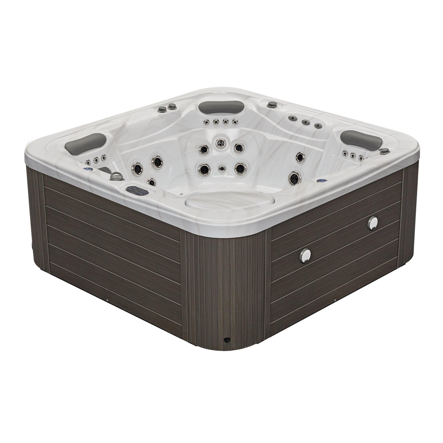 Luxury Spas Infinity 5-person Hot Tub (WS-594-CGE) - Cloud Gray