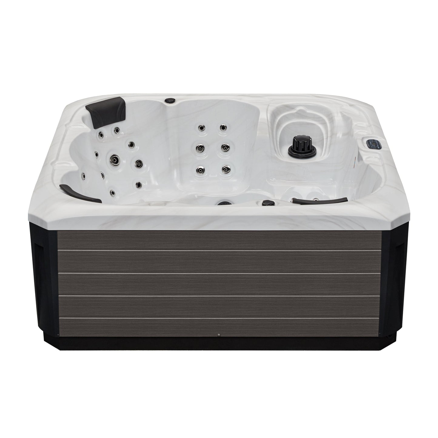 Luxury Spas Savannah 6-person Hot Tub (WS-692 CG) - Cloud Gray