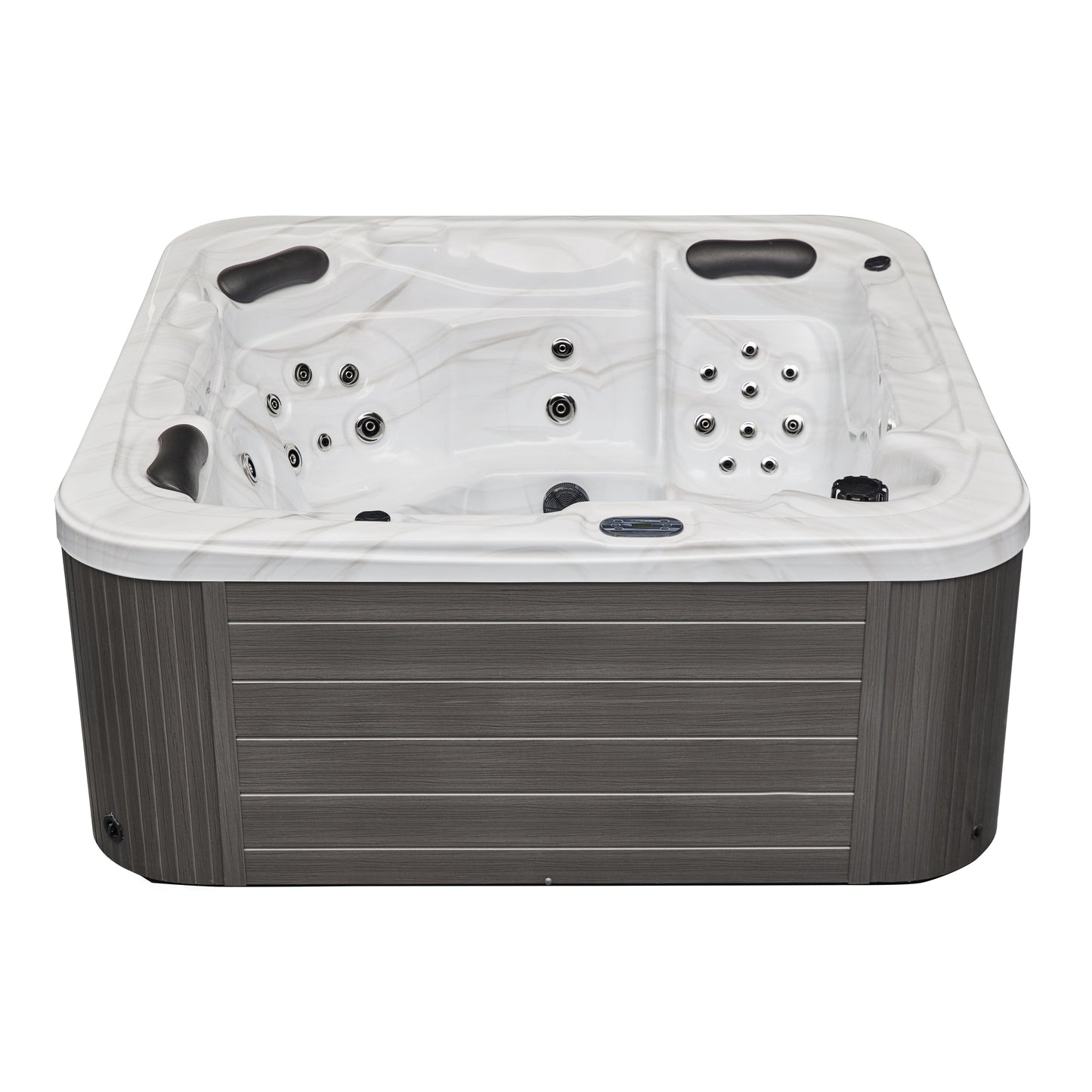 Luxury Spas Estes 5-person Hot Tub (WS-594-CG) - Cloud Gray