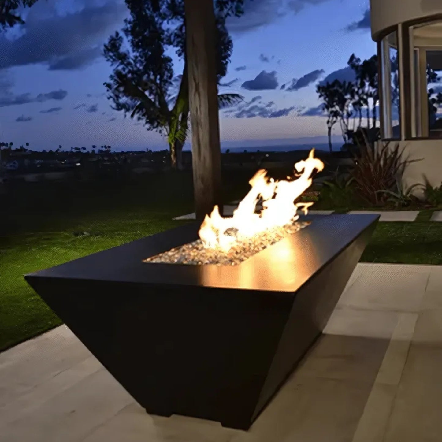 Archpot Geo Rectangle Fire Table - 60X36X22