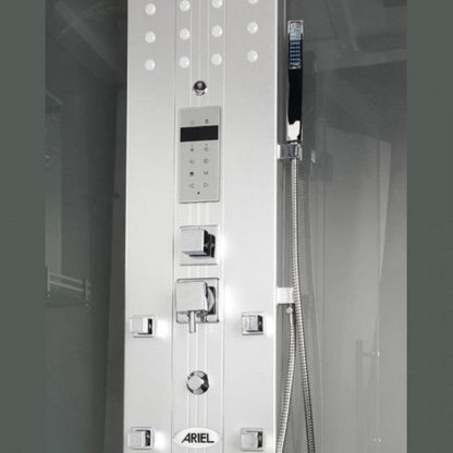 Mesa 36" WS-301A Rectangular Free Standing Walk In Steam Shower