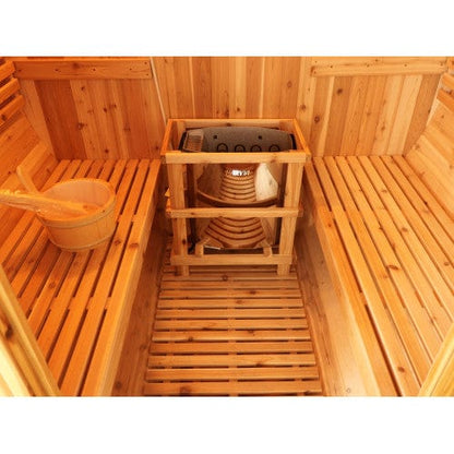 Sunray Aurora 2-4 Person Traditional Barrel Sauna