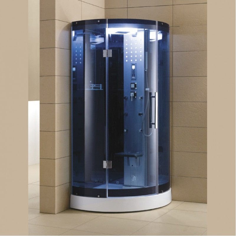 Mesa WS-302 38" Corner Free Standing Walk In Steam Shower